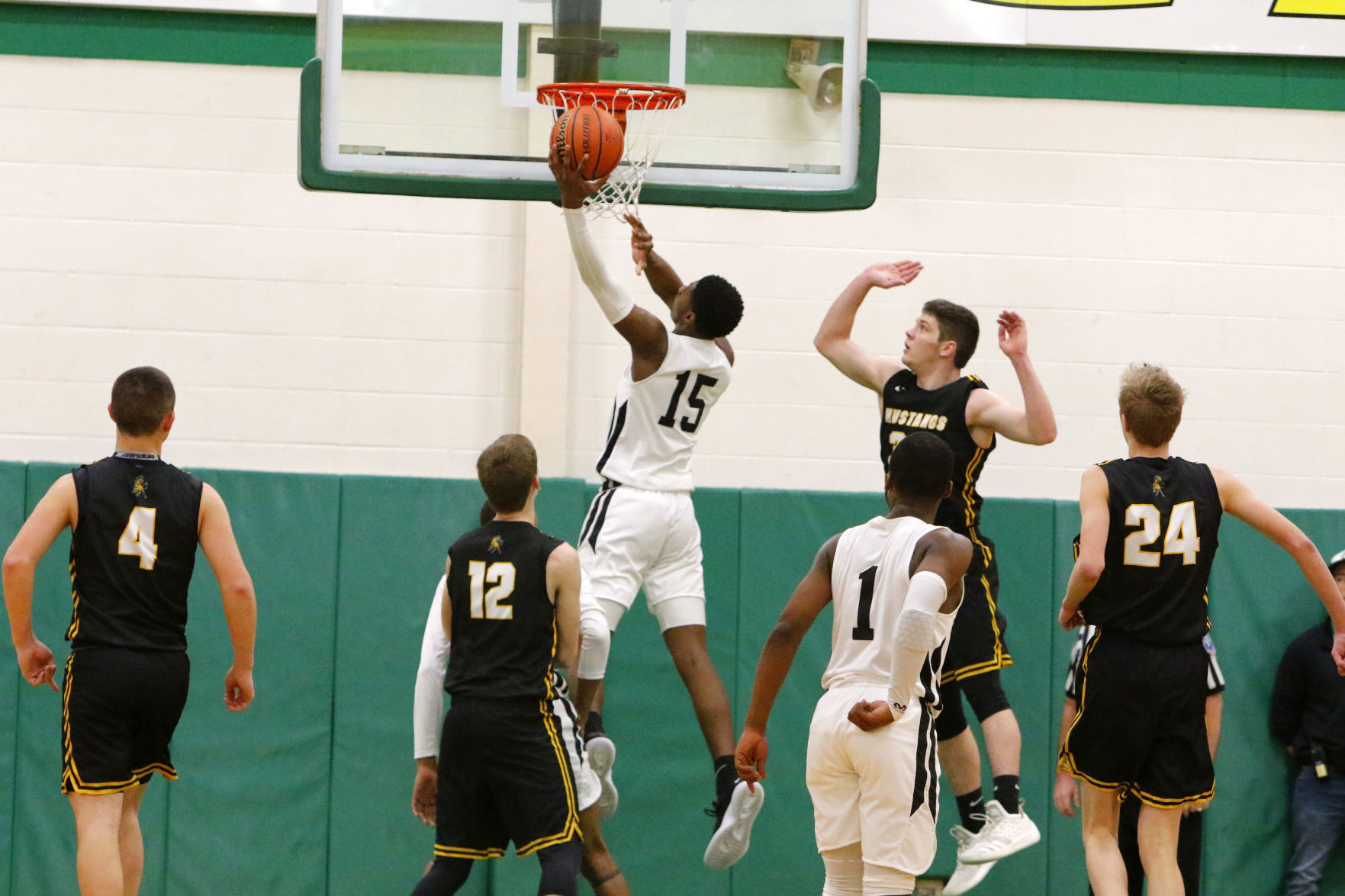 Gallery: Boys basketball Class A sectional final - Kouts vs. 21st Century